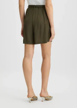 Liu Jo Short avec ceinture|Femme Mode Plage|Pantalons