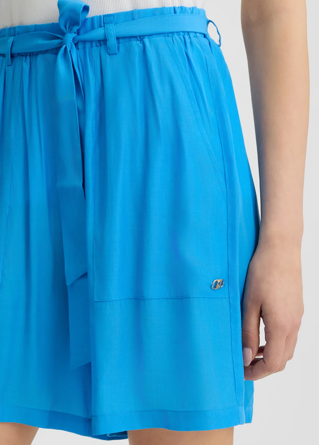 Liu Jo Short avec ceinture|Femme Mode Plage|Pantalons