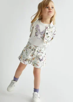Liu Jo Short en coton imprimé|Enfant Pantalons & Jupes