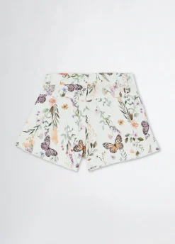 Liu Jo Short en coton imprimé|Enfant Pantalons & Jupes