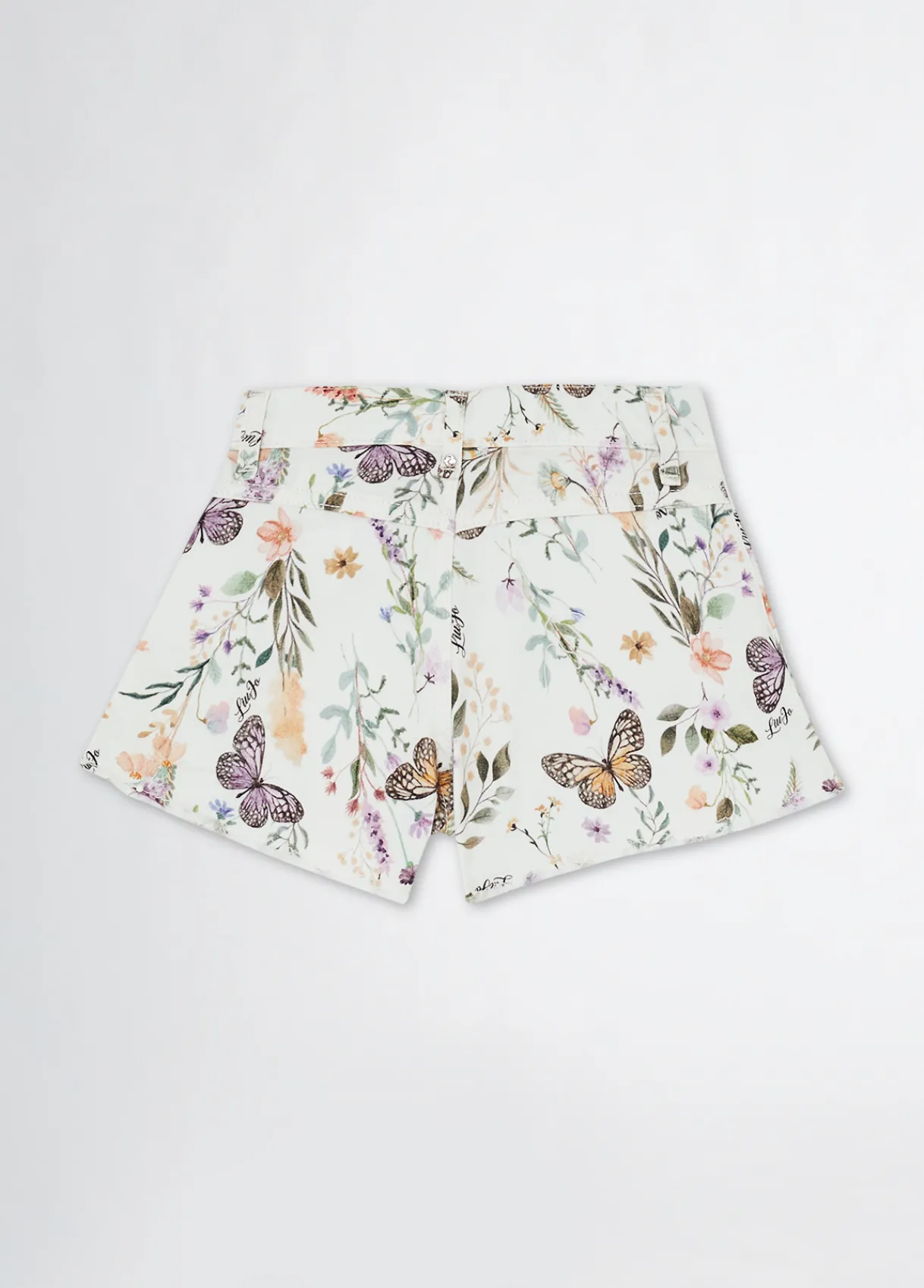Liu Jo Short en coton imprimé|Enfant Pantalons & Jupes