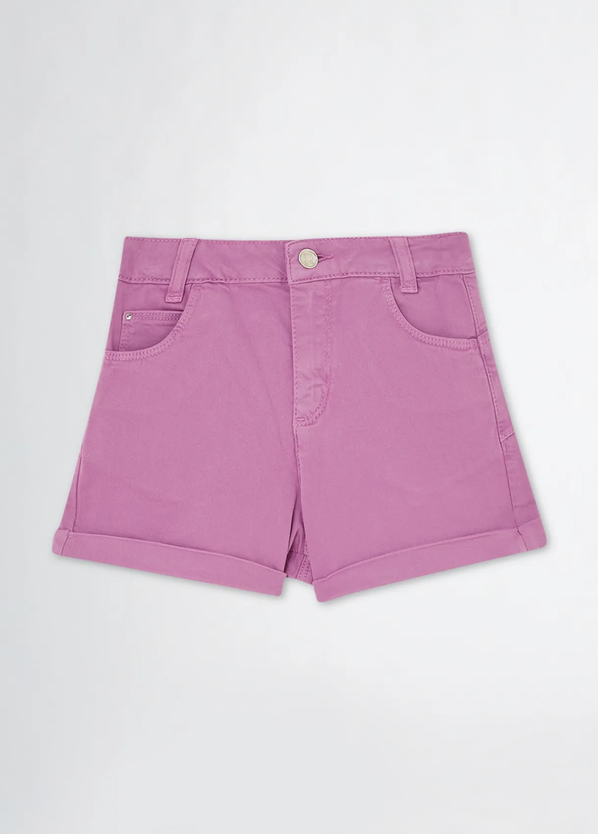 Liu Jo Short taille haute en coton|Enfant Pantalons & Jupes