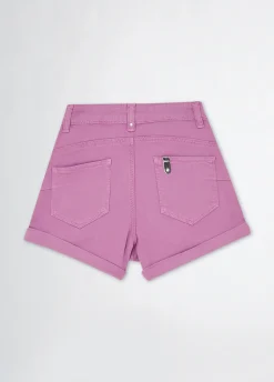 Liu Jo Short taille haute en coton|Enfant Pantalons & Jupes