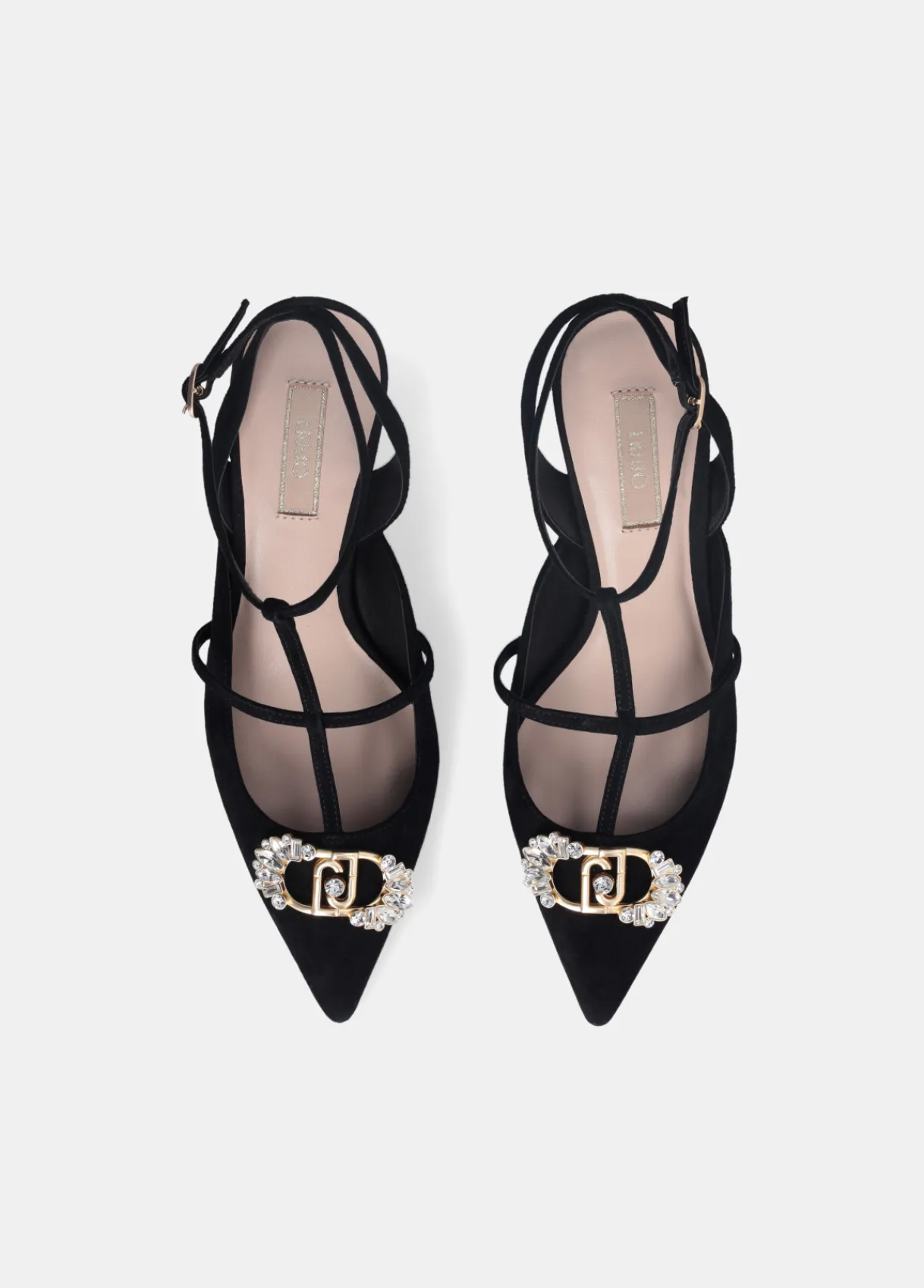 Liu Jo Slingbacks avec logo bijou|Femme Escarpins