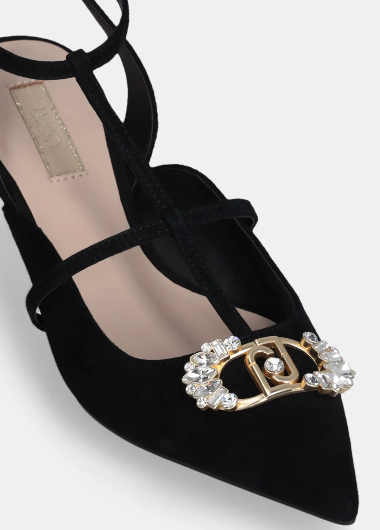 Liu Jo Slingbacks avec logo bijou|Femme Escarpins