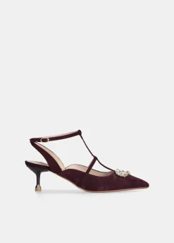 Liu Jo Slingbacks avec logo bijou|Femme Escarpins