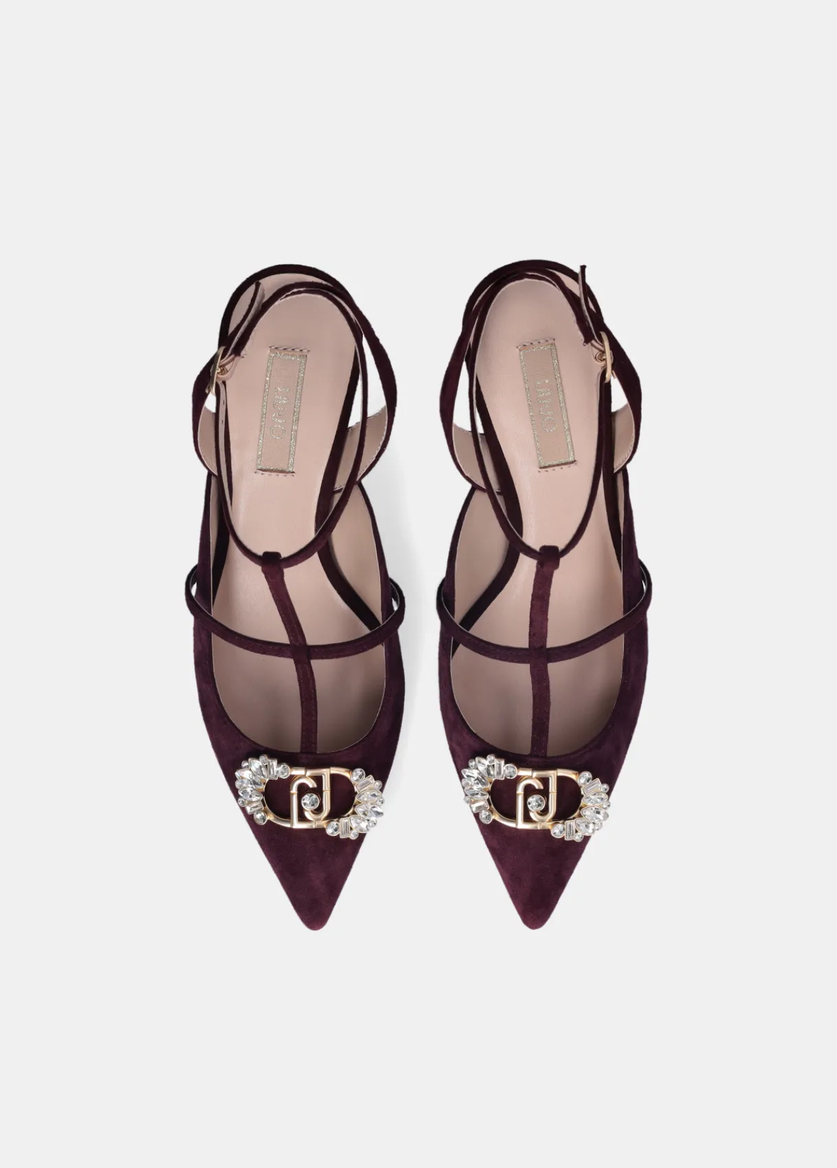 Liu Jo Slingbacks avec logo bijou|Femme Escarpins