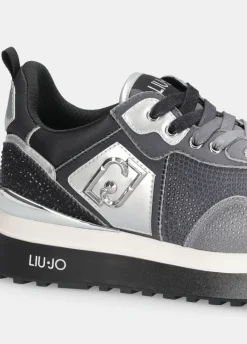 Liu Jo Sneakers à plateforme avec strass all-over|Femme Sneakers
