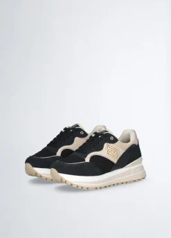 Liu Jo Sneakers à plateforme avec broderies florales|Femme Sneakers