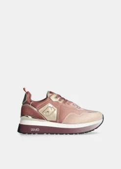Liu Jo Sneakers à plateforme avec strass all-over|Femme Sneakers