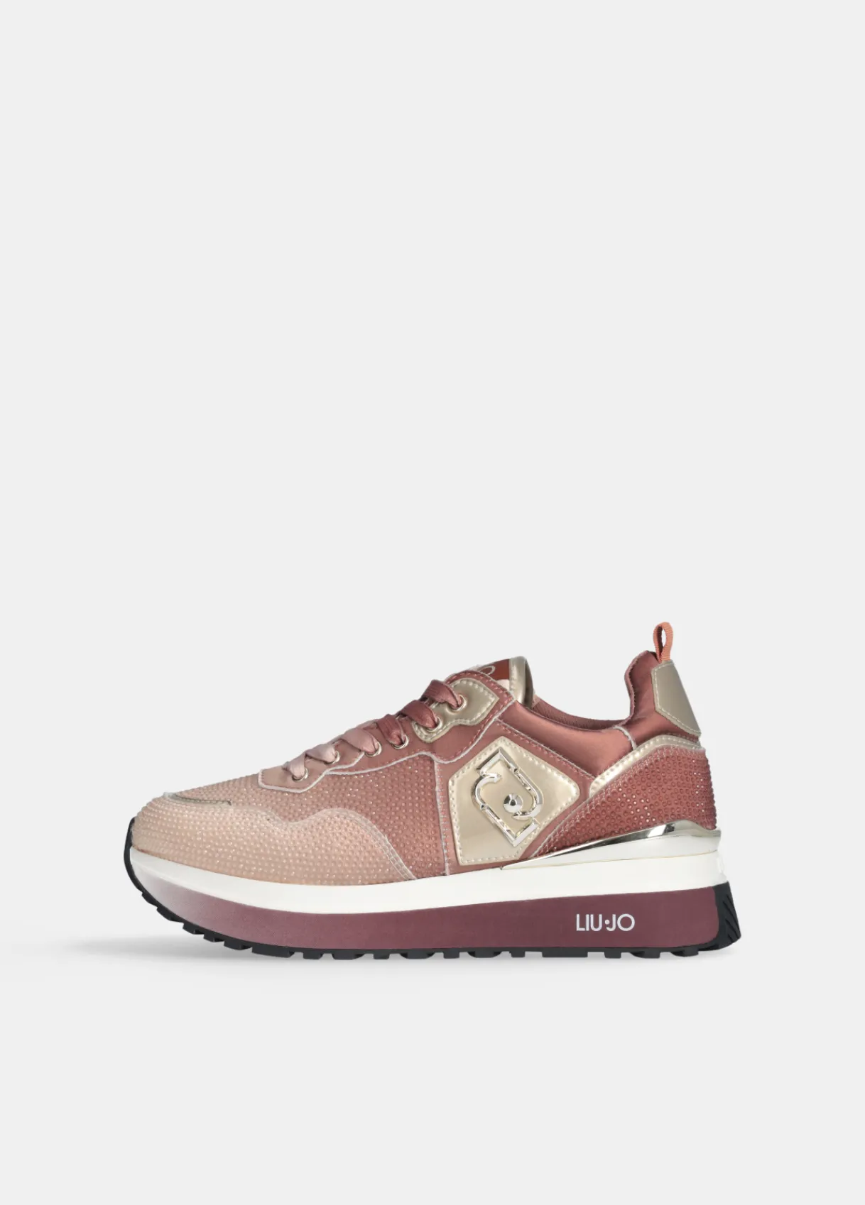 Liu Jo Sneakers à plateforme avec strass all-over|Femme Sneakers