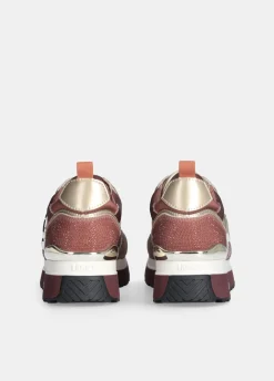 Liu Jo Sneakers à plateforme avec strass all-over|Femme Sneakers