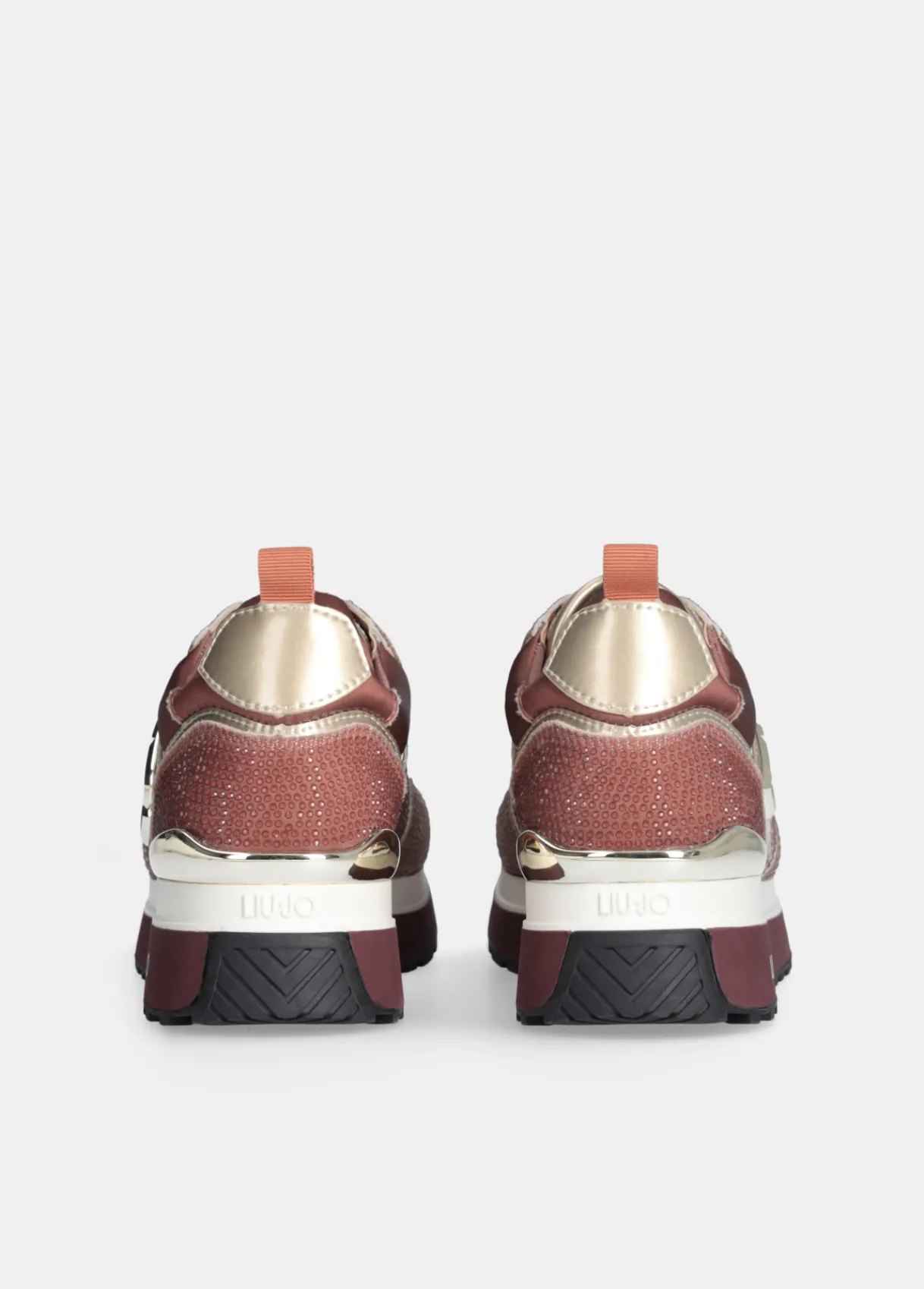 Liu Jo Sneakers à plateforme avec strass all-over|Femme Sneakers