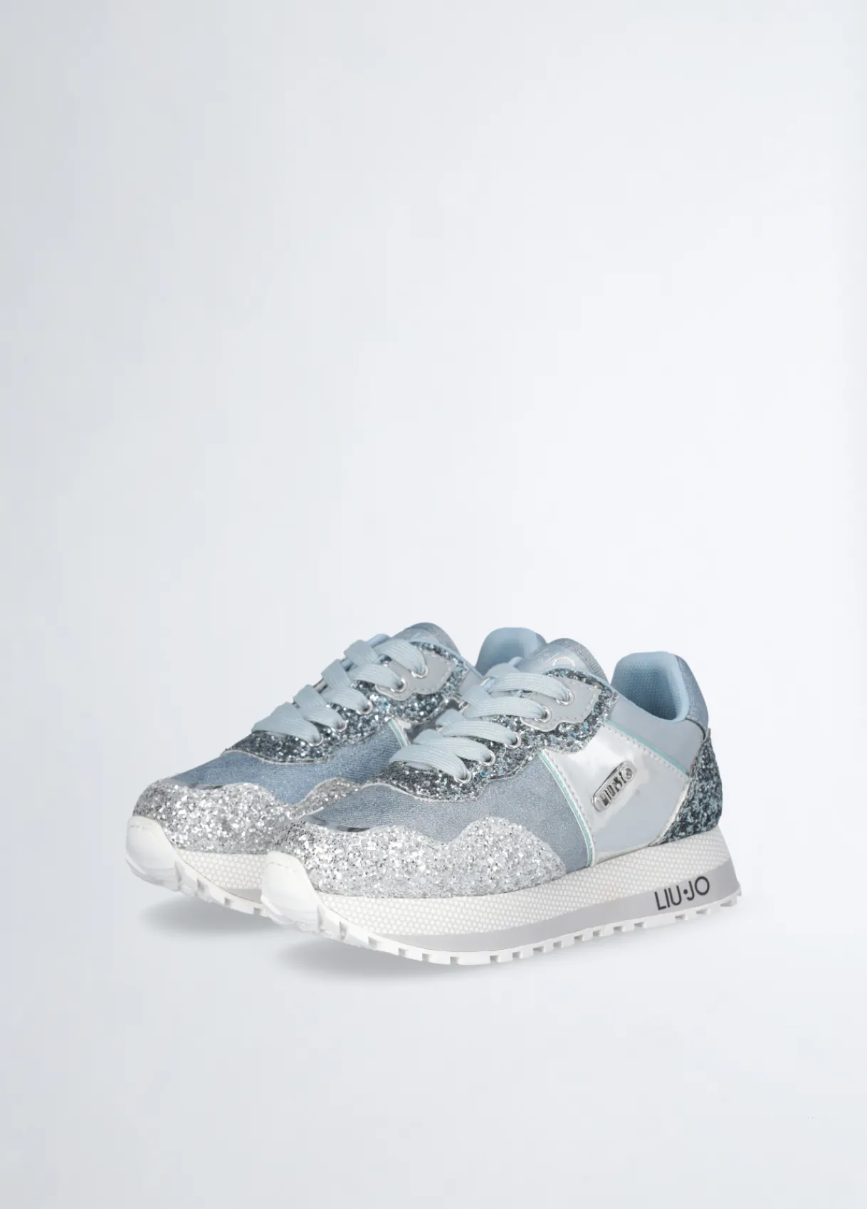 Liu Jo Sneakers à plateforme avec glitter|Enfant Chaussures|Chaussures