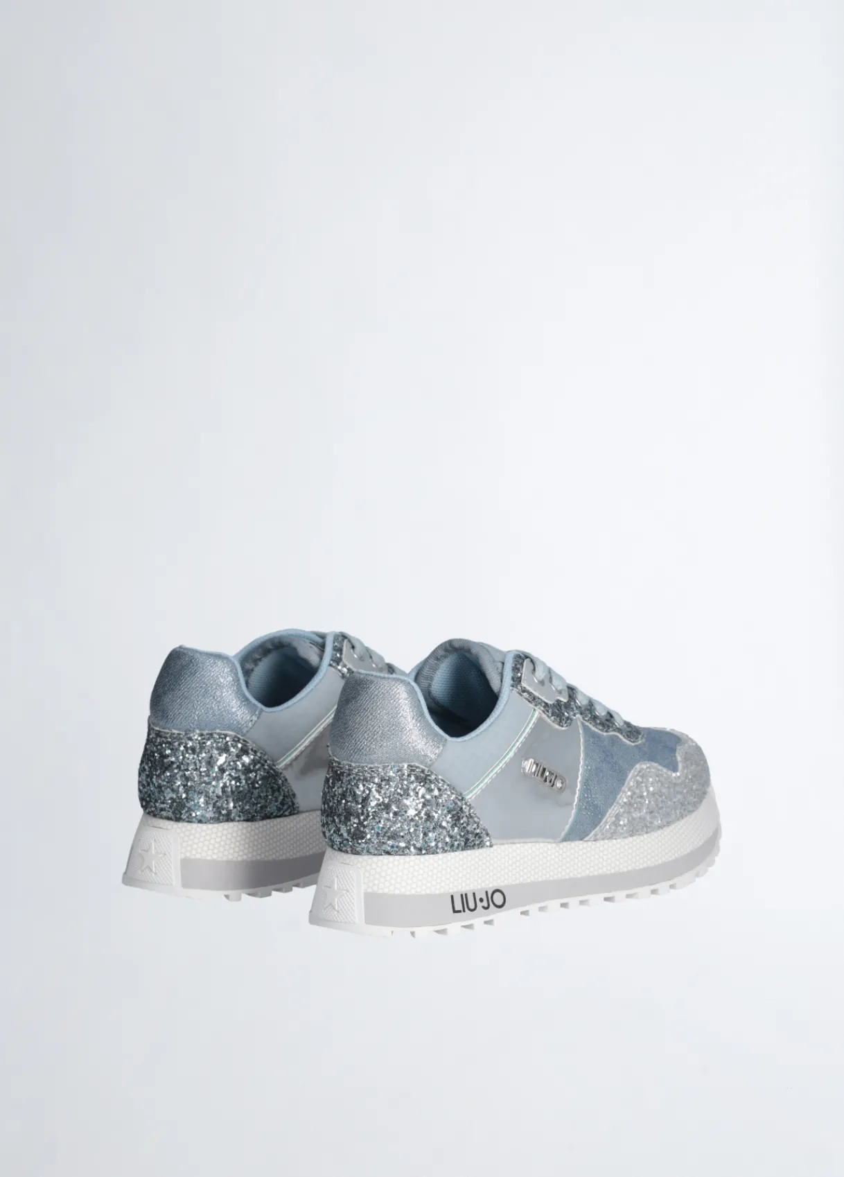 Liu Jo Sneakers à plateforme avec glitter|Enfant Chaussures|Chaussures