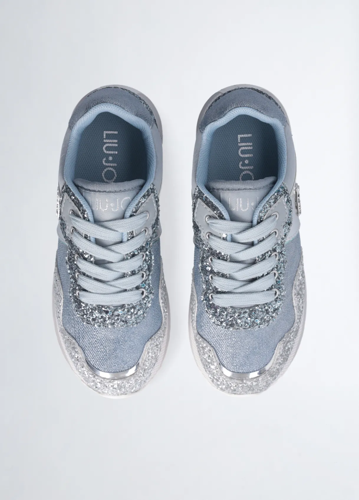 Liu Jo Sneakers à plateforme avec glitter|Enfant Chaussures|Chaussures