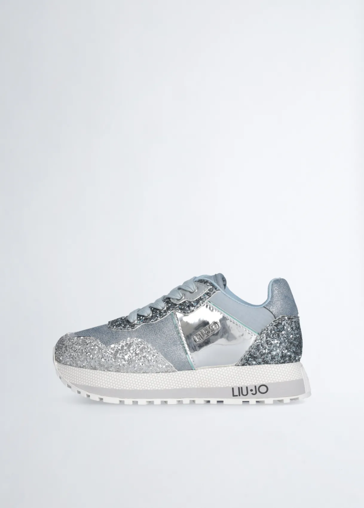 Liu Jo Sneakers à plateforme avec glitter|Enfant Chaussures|Chaussures
