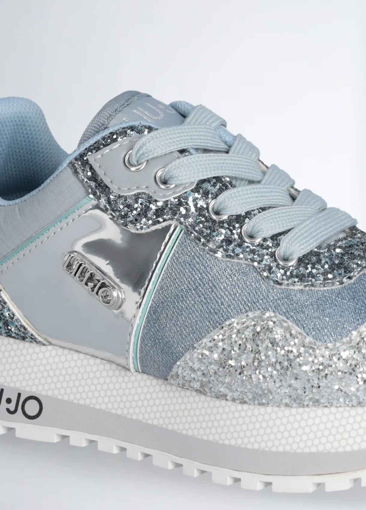 Liu Jo Sneakers à plateforme avec glitter|Enfant Chaussures|Chaussures