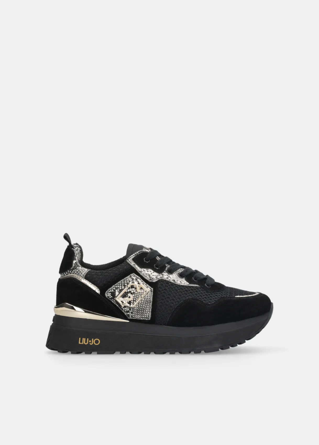 Liu Jo Sneakers à plateforme avec détails python|Femme Sneakers