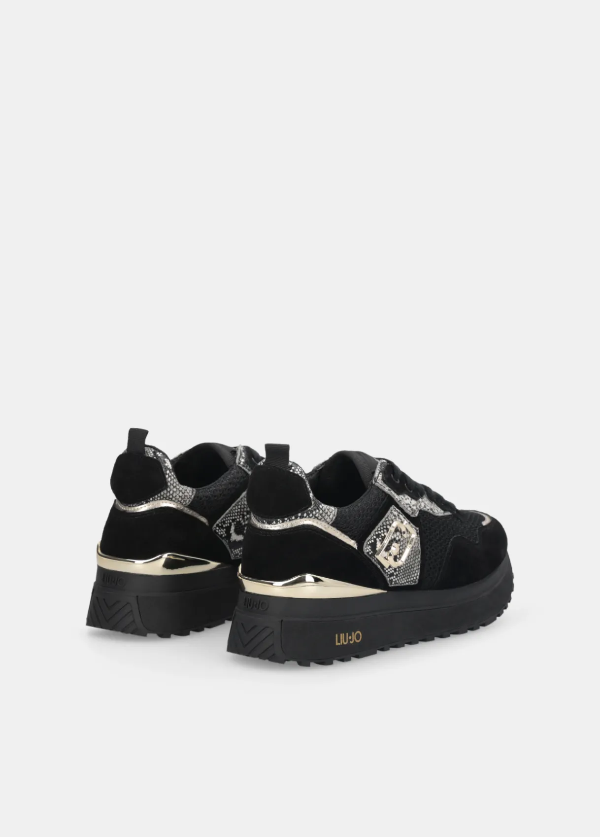 Liu Jo Sneakers à plateforme avec détails python|Femme Sneakers