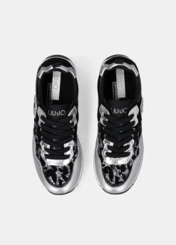 Liu Jo Sneakers à plateforme brillantes avec imprimé animalier|Femme Sneakers