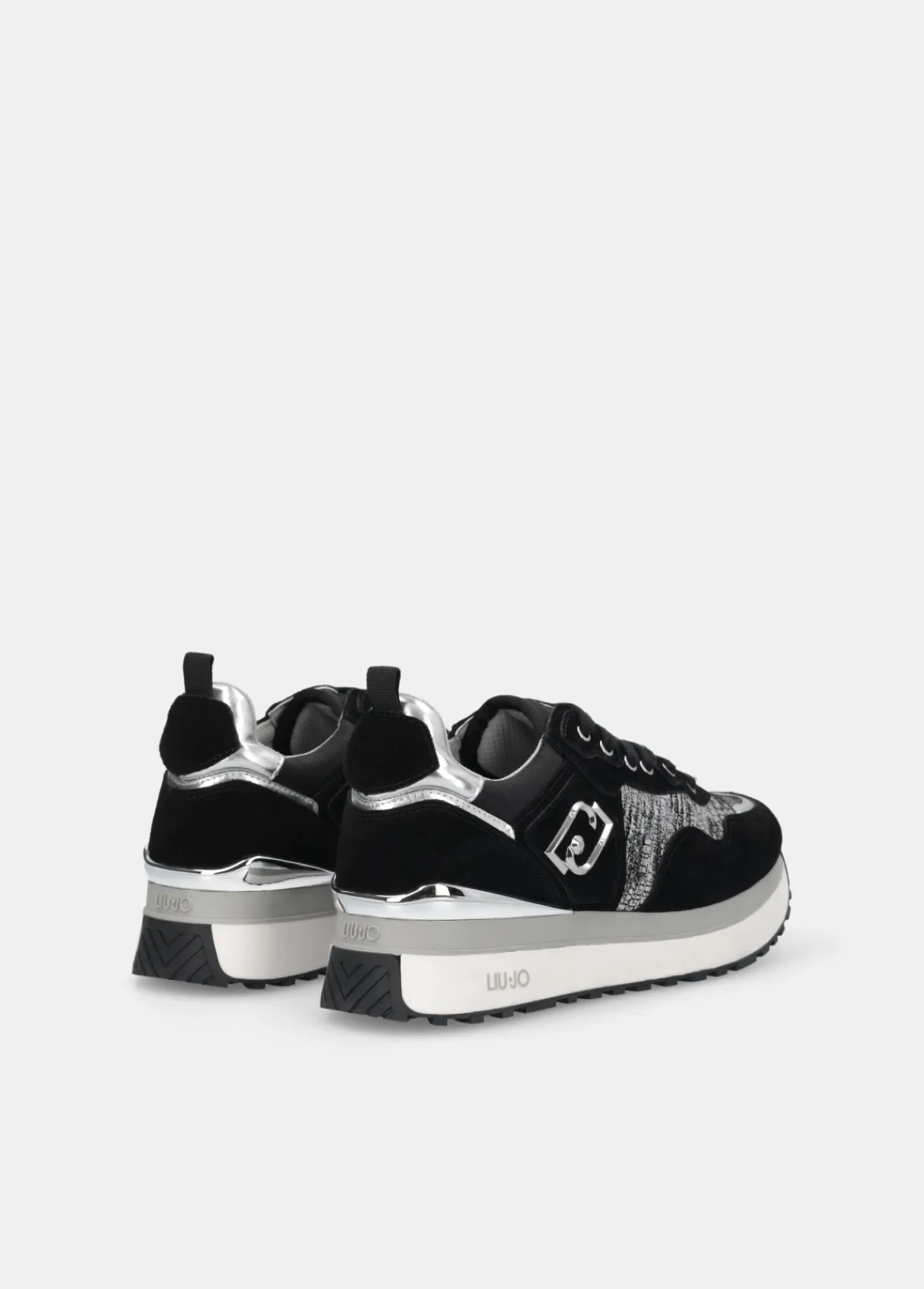 Liu Jo Sneakers à plateforme effet lamé|Femme Sneakers