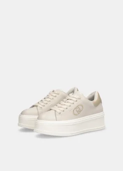 Liu Jo Sneakers à plateforme en cuir|Femme Sneakers