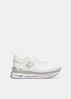Liu Jo Sneakers à plateforme en cuir|Femme Sneakers