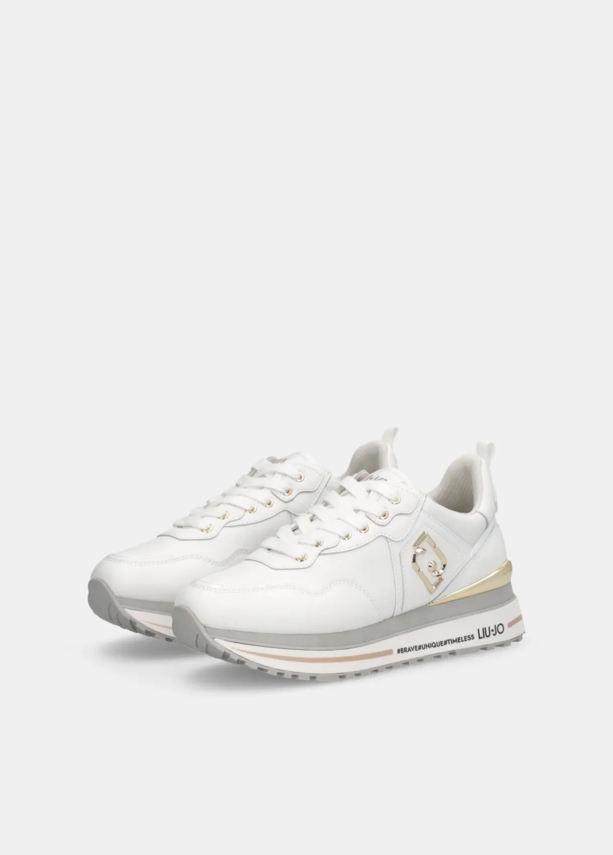 Liu Jo Sneakers à plateforme en cuir|Femme Sneakers