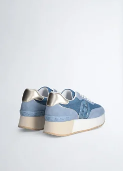 Liu Jo Sneakers à plateforme en denim|Femme Sneakers