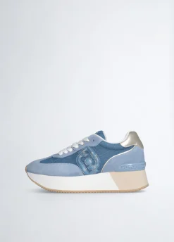Liu Jo Sneakers à plateforme en denim|Femme Sneakers