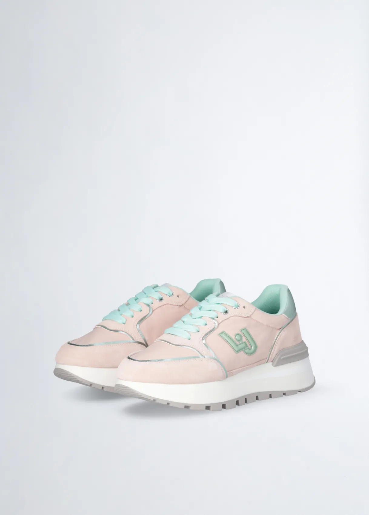 Liu Jo Sneakers à plateforme en daim et nylon|Femme Sneakers