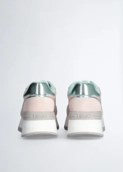 Liu Jo Sneakers à plateforme en daim et nylon|Femme Sneakers