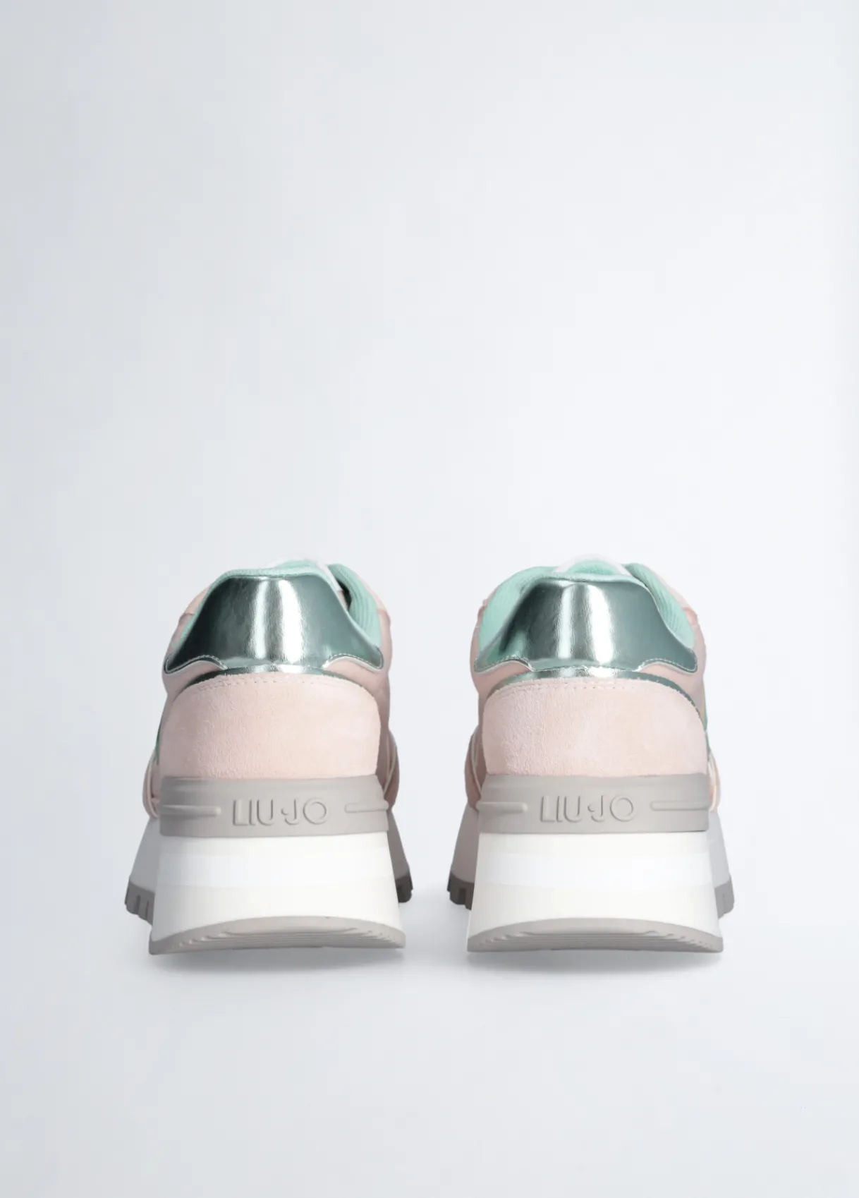 Liu Jo Sneakers à plateforme en daim et nylon|Femme Sneakers