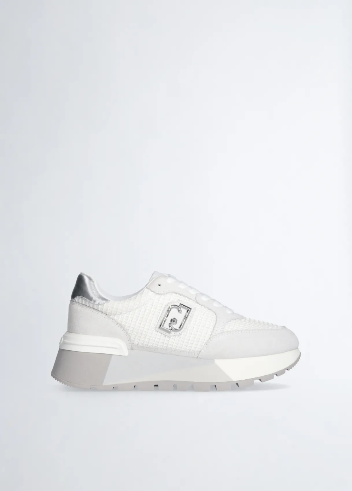Liu Jo Sneakers à plateforme en daim et maille filet|Femme Sneakers