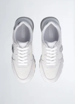 Liu Jo Sneakers à plateforme en daim et maille filet|Femme Sneakers