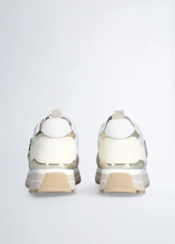 Liu Jo Sneakers à plateforme en daim et maille filet|Femme Sneakers