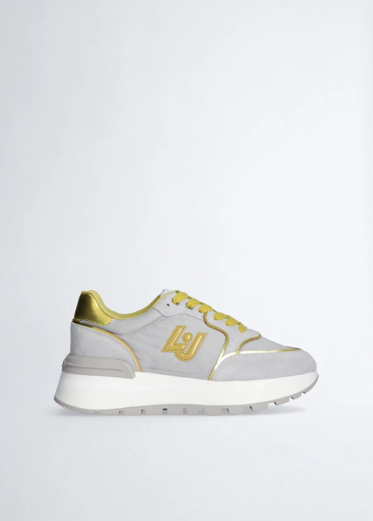 Liu Jo Sneakers à plateforme en daim et nylon|Femme Sneakers