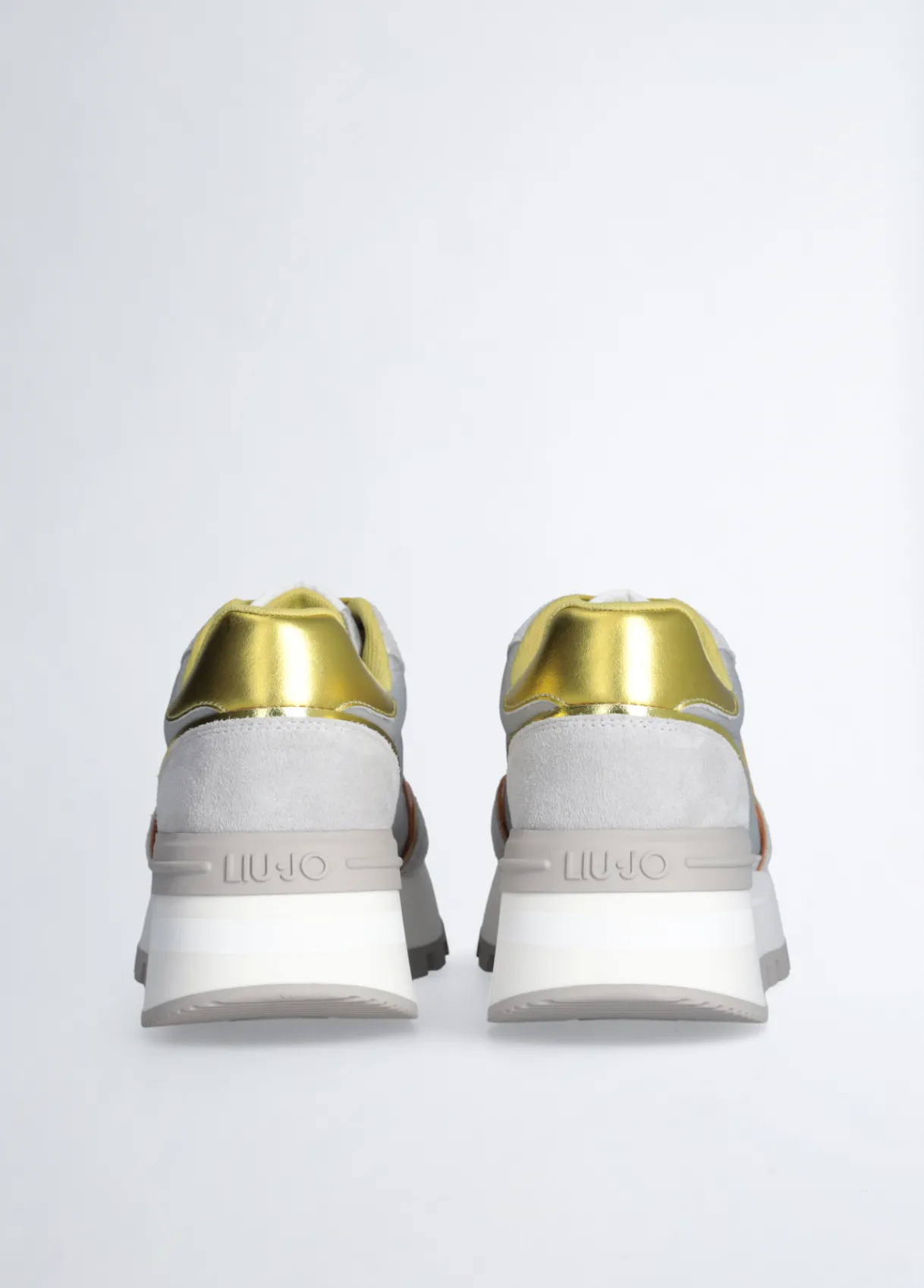 Liu Jo Sneakers à plateforme en daim et nylon|Femme Sneakers
