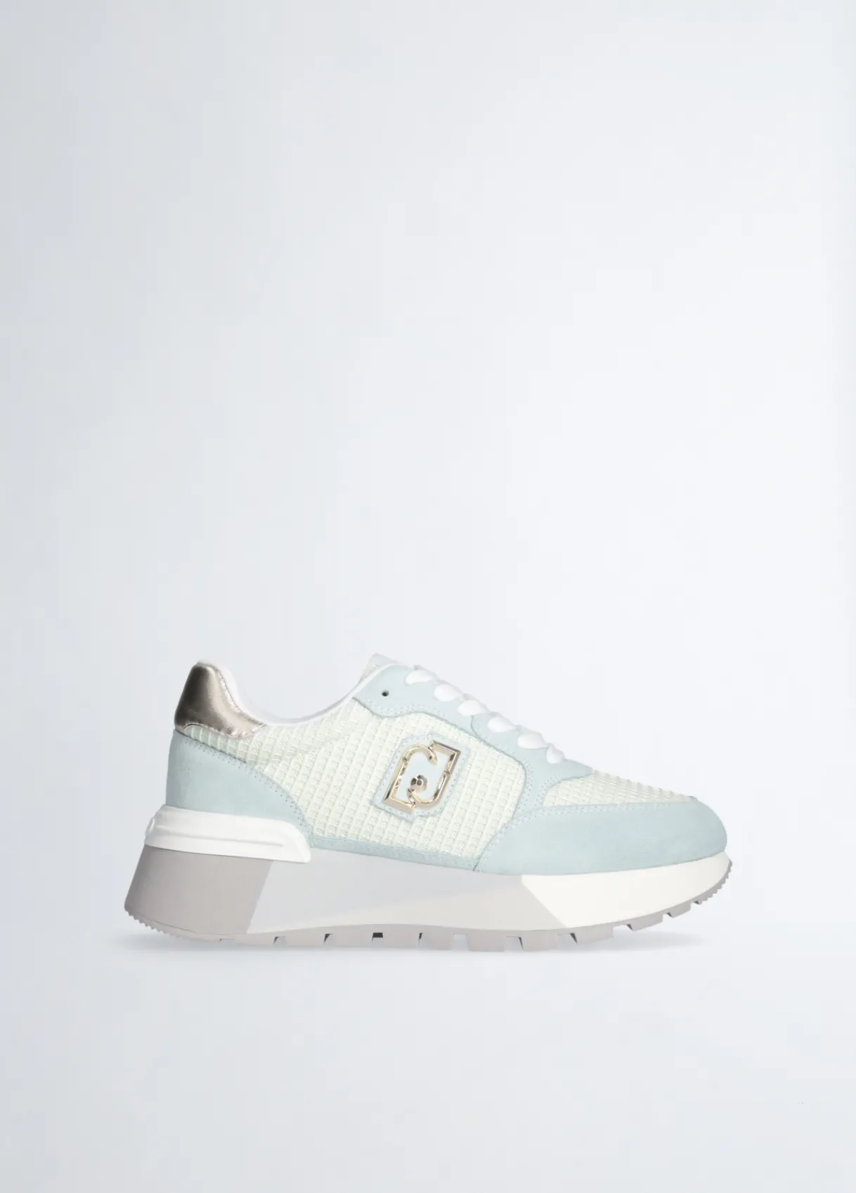 Liu Jo Sneakers à plateforme en daim et maille filet|Femme Sneakers