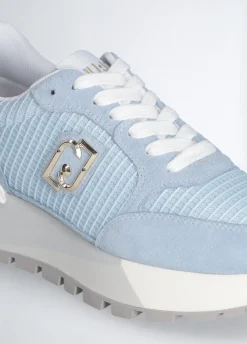 Liu Jo Sneakers à plateforme en daim et maille filet|Femme Sneakers