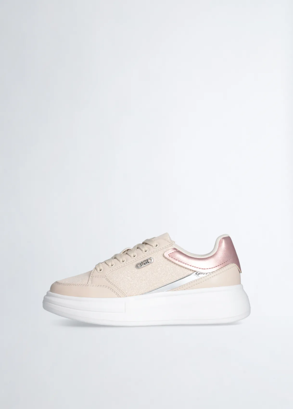 Liu Jo Sneakers à plateforme en mesh brillant|Enfant Chaussures|Chaussures