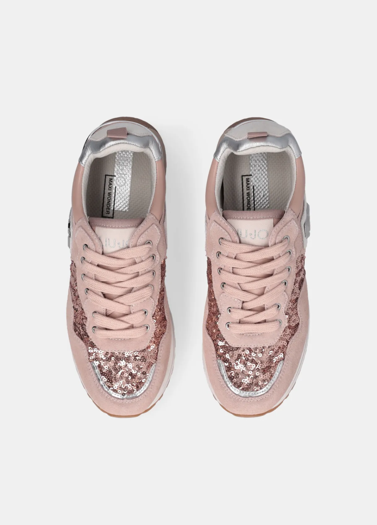 Liu Jo Sneakers à plateforme en paillettes|Femme Sneakers