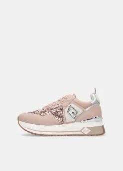 Liu Jo Sneakers à plateforme en paillettes|Femme Sneakers