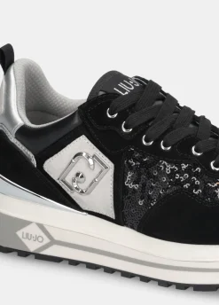 Liu Jo Sneakers à plateforme en paillettes|Femme Sneakers