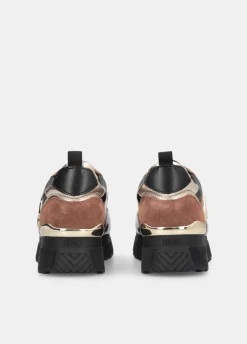 Liu Jo Sneakers à plateforme en vernis animalier|Femme Sneakers