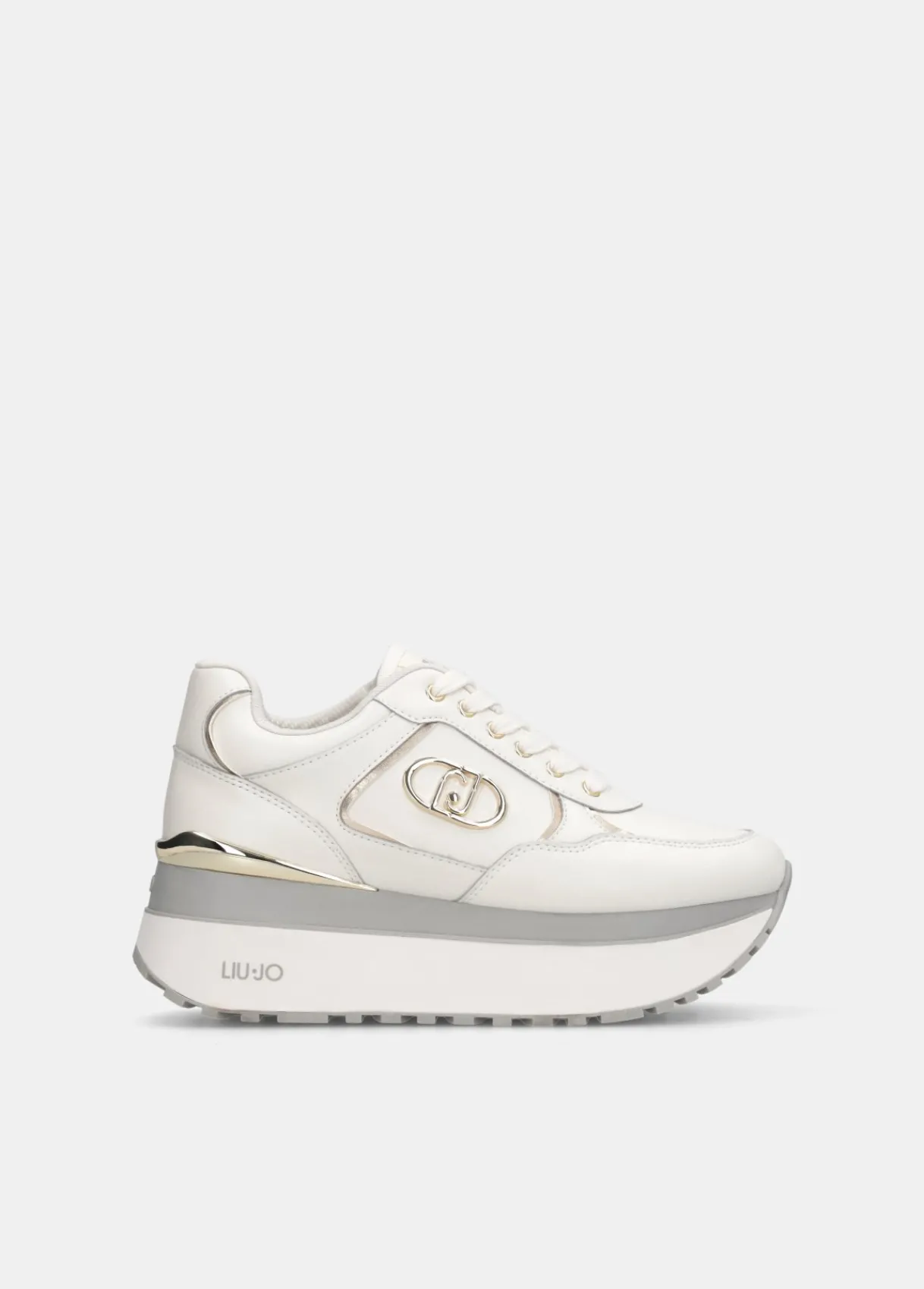 Liu Jo Sneakers à super plateforme en cuir|Femme Sneakers