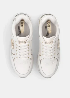Liu Jo Sneakers à super plateforme en cuir|Femme Sneakers