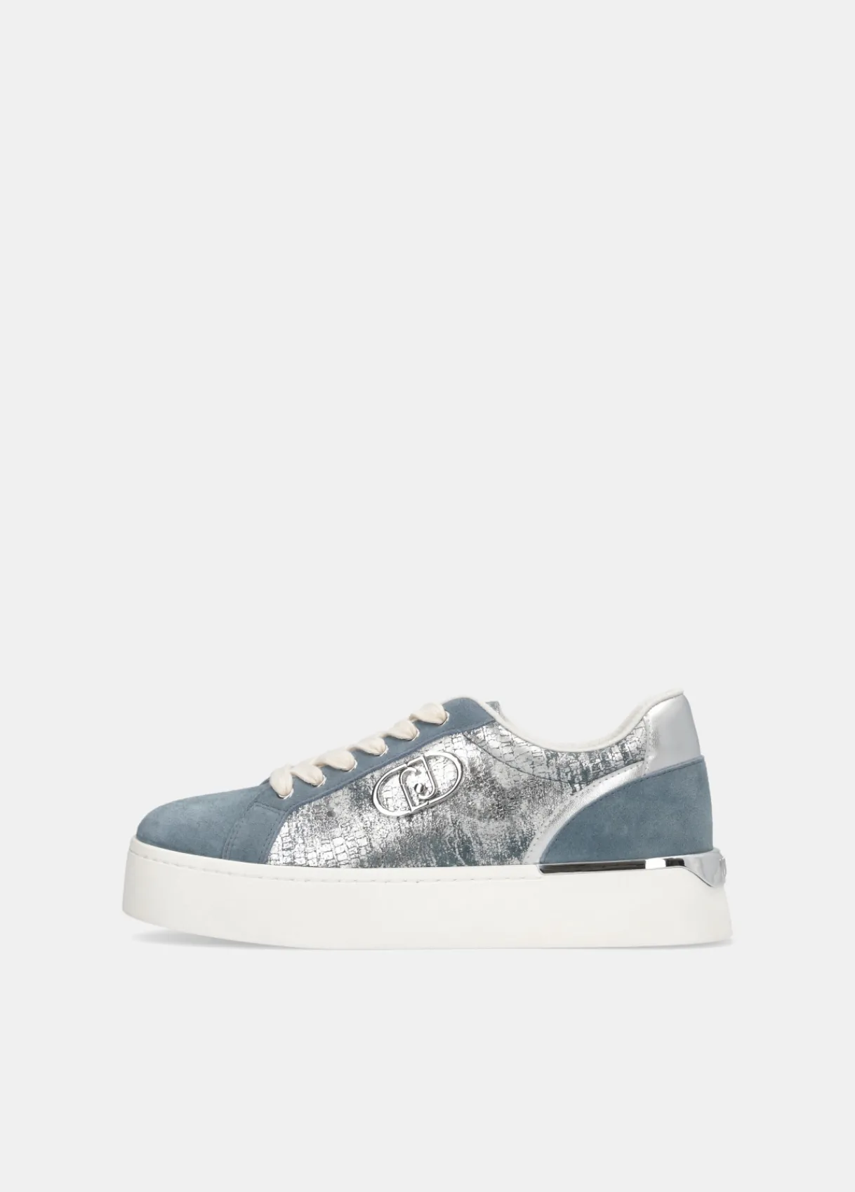 Liu Jo Sneakers avec effet craquelé lamé|Femme Sneakers