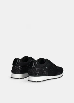 Liu Jo Sneakers avec glitters et mesh|Femme Sneakers